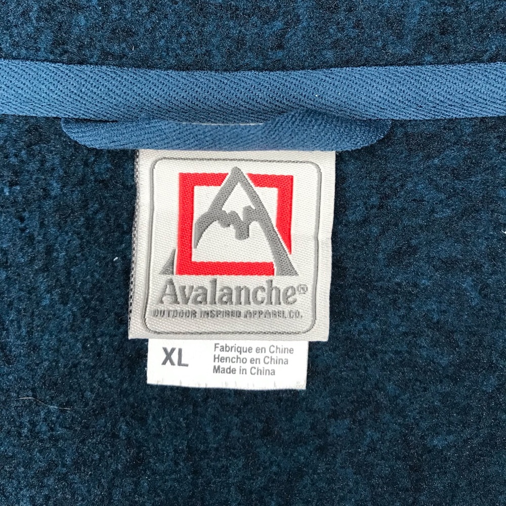 Avalanche Full-Zip Fleece Sweater/Jacket - L/XL - Picture 14 of 17
